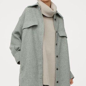 H&M Long Shirt Jacket